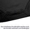 Baby Short-Sleeved Bodysuit, “Papa & ich sind uns einig Mama