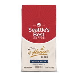 Seattle's Best Coffee House Blend Medium Roast Ground Coffee, 12 oz