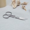 3 Claveles 12019 – Nail Scissors Curved Stainless Steel 4