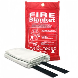 Home fire Blanket, Camping Emergency Escape fire Blanket, Burn Prevention,