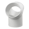 97mm Y Piece Connector 3 Way Round Pipe Connector Plastic