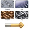 Countersink Set, 6 Pieces Countersink Metal, Countersink Set, Countersink Set,