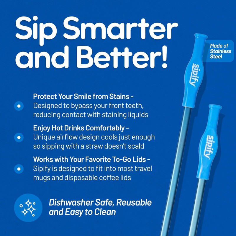 Protect Teeth from Coffee & Tea Stains - Flow Limiting