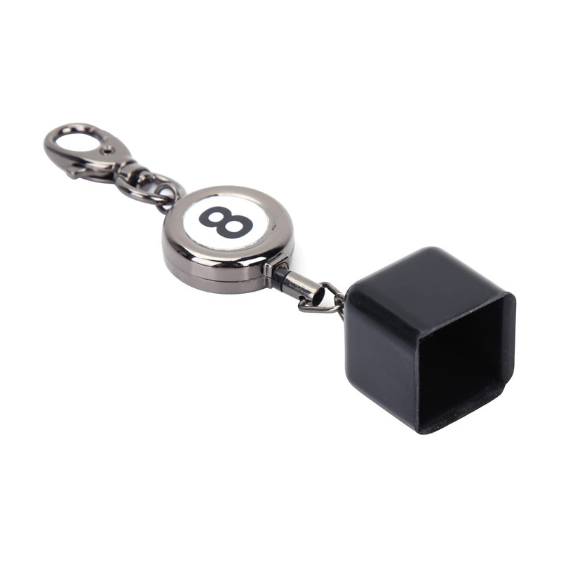 EIMSOAH Retractable Pool Chalk Holder, Snooker Pool Chalk Tip, with