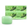 KrioDNS Mugunghwa Natural Beauty Cucumber Soap Face Wash Soap 90g 4-Pack