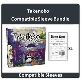 Takenoko Board Game Compatible Sleeve Bundle (8803 X 1)