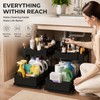 2-Tier Pull-Out Under Sink Organizer for Kitchen & Bathroom Storage