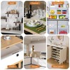 8 Pcs Fridge Shelf Liners, 29 x 45 cm Refrigerator