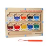 Children Magnetic Color Number Maze Fine Motor Skill Brain Training