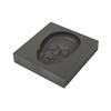 Small - Skull 3D Graphite Ingot Mold for Precious Metal