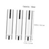 Housoutil 3pcs Travel Toiletry Bottles Airless Pump Bottles Lotion Containers