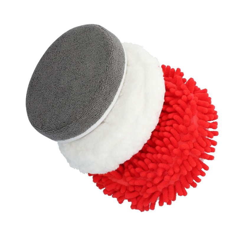 CRAFTSMAN Power Scrubber Microfiber Brush Set for V20 Cordless 2-in-1