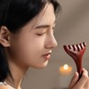 Luz Luna Rouge Luna Facial Cleansing Comb Scalp Massage Comb