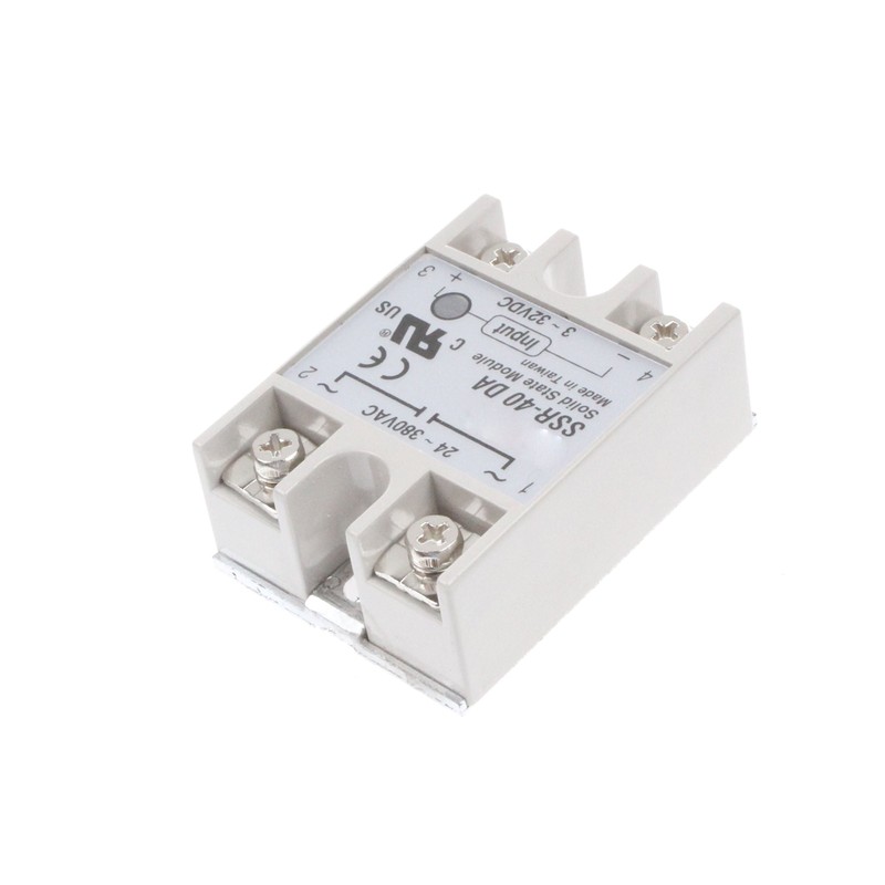 NOYITO SSR-40DA Solid State Relay Single Phase Semi-Conductor Relay DC