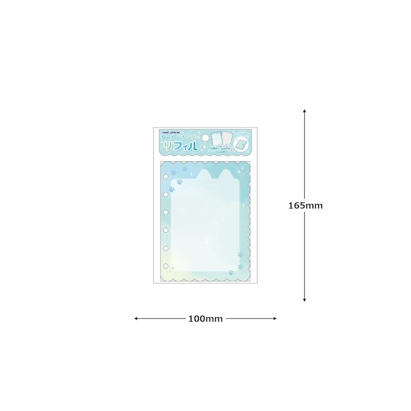 Kamio Japan Seal Binder Refill NEKO 227460