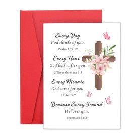 Baptism Gifts for Girls Catholic Boys Baptism Cards for Kids Christian Gifts for Women Back to School Gift Bridal Shower Gift Officiant Gifts First Communion Confirmation Pastor Appreciation Christmas