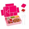 45 oz Leakproof Bento Lunch Box for Adults, Microwave Safe