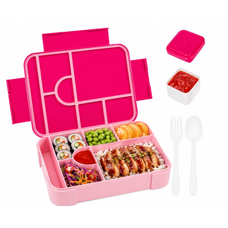 45 oz Leakproof Bento Lunch Box for Adults, Microwave Safe
