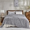 Wonderful Velvet Quilt Queen Size Set, Luxurious Fuzzy Faux Fur