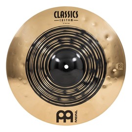Classics Custom Dual 16" Crash Cymbal for Drum Set, Dark/Brilliant — MADE IN GERMANY — B12 Bronze, 2-YEAR WARRANTY
