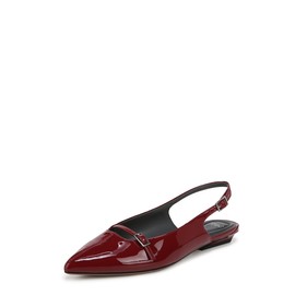 Franco Sarto Womens Emma Mary Jane Flat Red Patent Leather 9.5 M