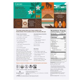 Navitas Organics Cacao Powder, 24 oz. Bag, 45 Servings — Organic, Non-GMO, Fair Trade, Gluten-Free