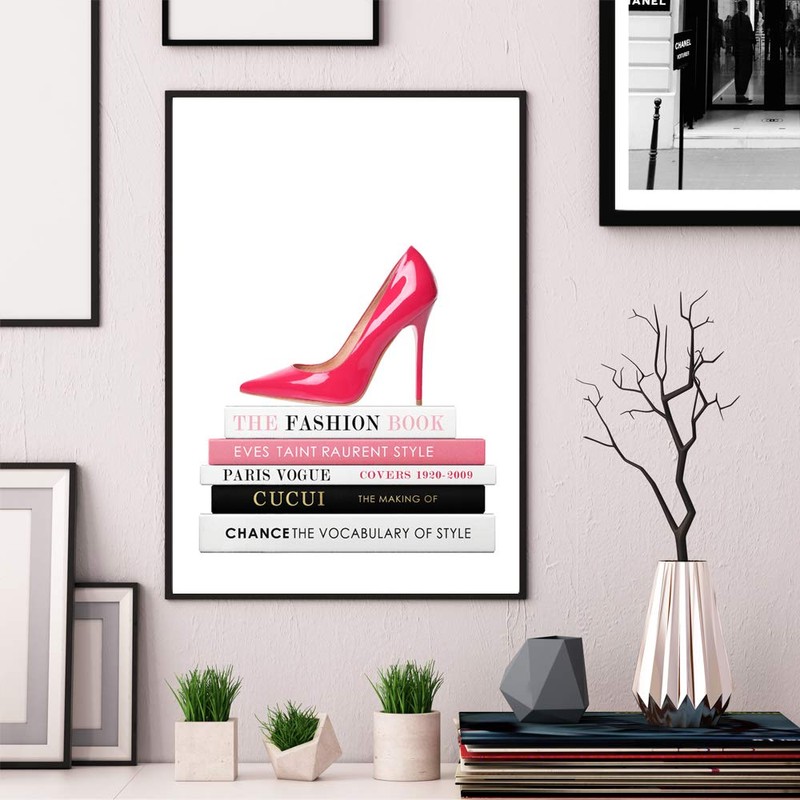 Poster Nordic A4 Black and White Monotone Fashion Stylish Interior