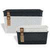 Zik My Style Y Basket - Large No. 4/black 2ea
