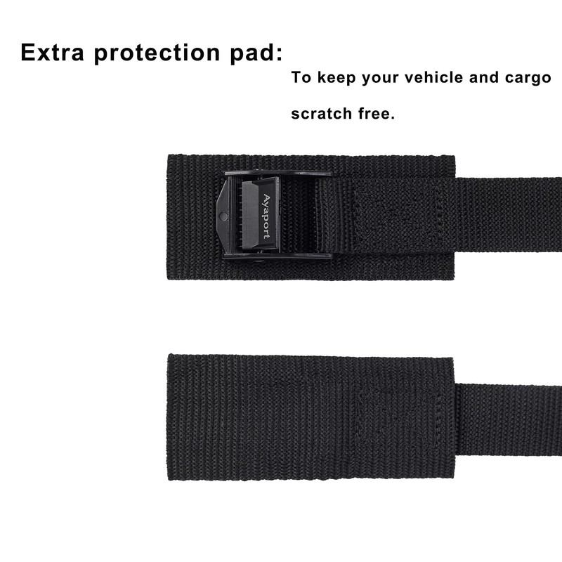 Ayaport Lashing Straps Car Roof Rack Straps Cam Buckle Tie