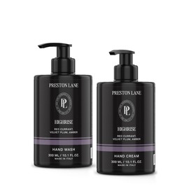 Preston Lane Hand Set, Scented Hand Wash & Cream Duo, Gently Cleanses, Hydrating & Nourishing