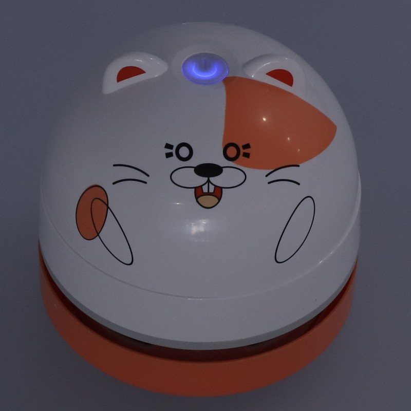 Cute Animal Design Desktop Vacuum Cleaner USB Charging Mini Dust