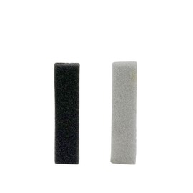 NISPIRA WF020TP WP020 Replacement Filters for NPET Dog Cat Drinking Water Fountain Square Transparent 6 Packs