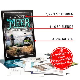 Crime Sort Sea The Bird Island | Exciting Crime Game for Adults & Teenagers for 1-6 People I Escape Game for Home from 14 Years | Realistic Detective Game on an Island