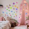 PChero LED Butterfly Wall Decor, 3D Butterfly Lights with Remote