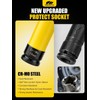 MIKKUPPA 1/2" Drive Lug Nut Socket Set - 5 Pieces