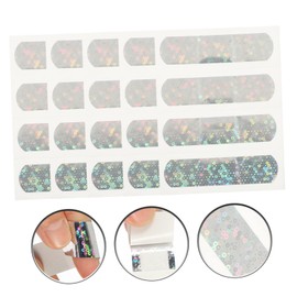 Healvian 20pcs Glitter Strips Portable Convenient for Daily Use Lovely Design Strong Adhesion