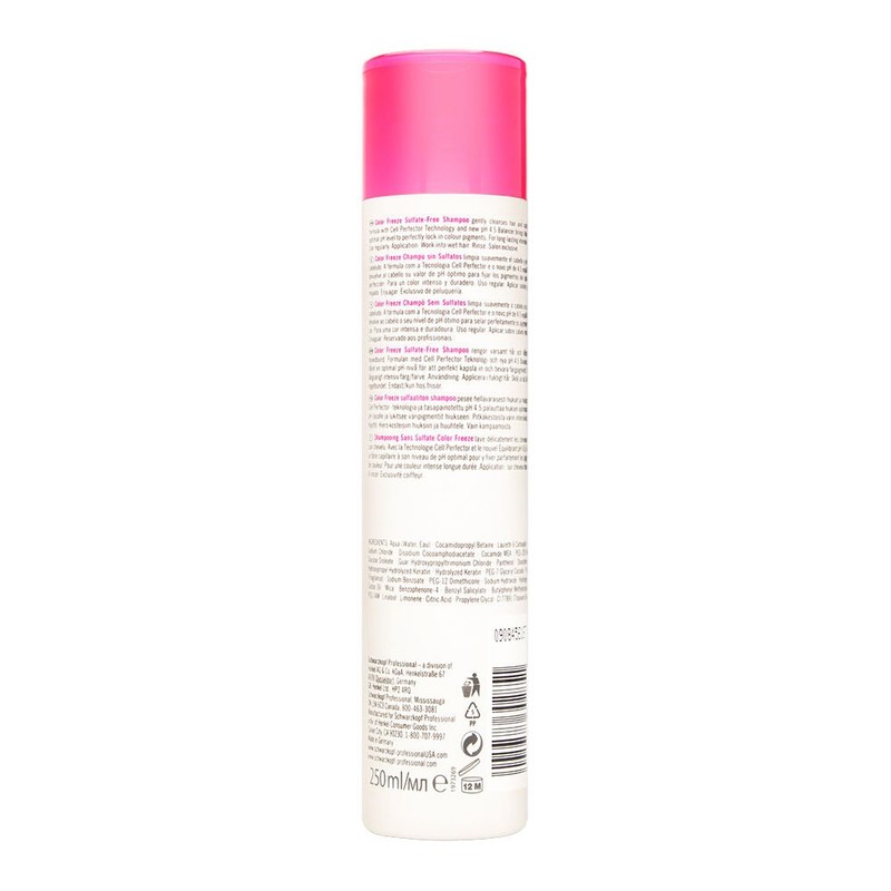 Schwarzkopf BC Bonacure Colour Freeze Sulphate Shampoo 250 ml