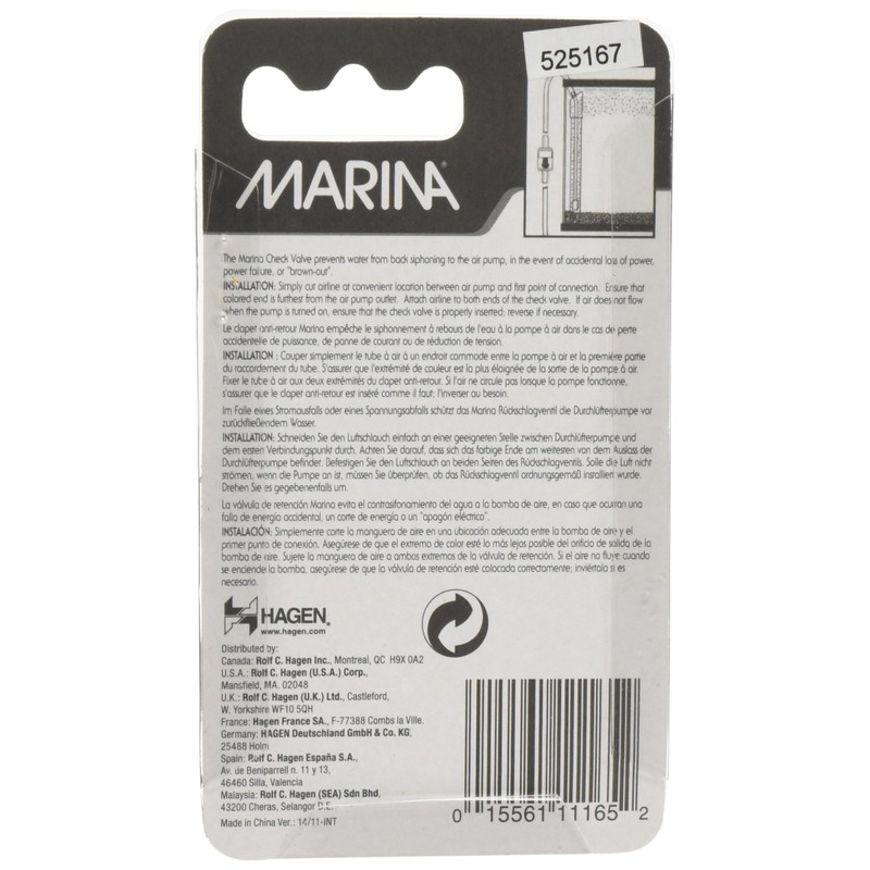 Marina Plastic Check Valve/ Non Return Valve