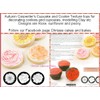 Autumn Carpenter Designs Cupcake Top Impression Mat Set - Floral