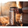 Faith can Move Mountains – Removable Waterproof Sticker for Waterbottle