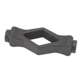 Washer Door Prop, Front Load Laundry Door Post, Keep Washer Drying Door Open to Keep Dry, Mouth Shape Strong Magnet Washer Door Holder for Most Drum Washers(Gray)