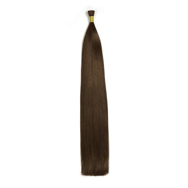 Trade Cliphair Remy Royale I-Tips - Medium Brown (#4), 22" (50g)