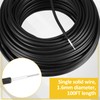 Kanayu Electric Fence Wire Double Insulated Underground Hard Cable Double