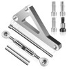 SBC Alternator Bracket, Long Water Pump Lwp Aluminum Alternator Bracket