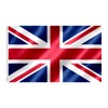 UK Flag 90 x 150 cm British Flag with Brass