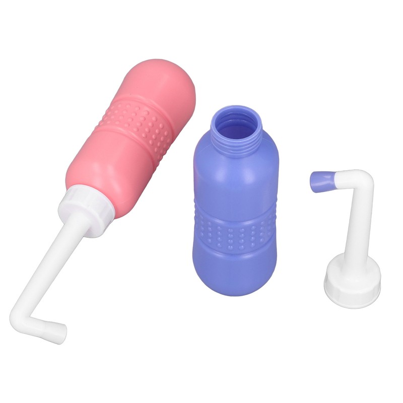 2Pcs Portable Handheld Bidet 450ML Strong Elastic Light Weight Large