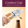 Graceliving Premium Multifunctional Magnetic Manual Can Opener and Bottle Opener,
