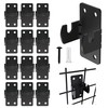 Grid Wall Clips - 12 Pack Advanced Gridwall Mount Brackets