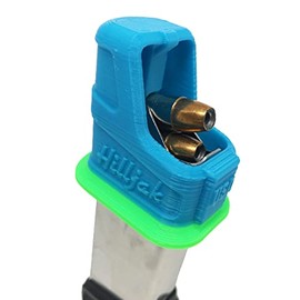 Taurus G2/G2C G3/G3C PT-111 TH-9 Ruger P89 P95 KEL-TEC P-11 Walther PPS40; SCCY CPX-1, CPX-2, DVG-1; Beretta 92, M9; CZ 75, 85, SP-01, P-10 C Shadow 9MM Magazine Speed Loader, QL9Y NeonGreen Teal