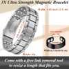 Cigmag Lymphatic Drainage Magnetic Bracelet Men Ultra Strength Magnet Pure